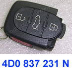 Audi Remote control 4D0 837 231 N